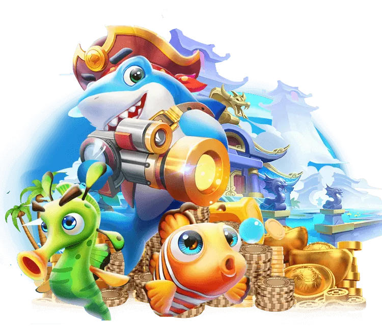 Đồ họa 3D sống động của game bắn cá ga65