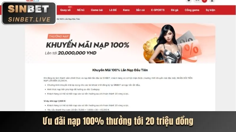 Khuyến mãi chào mừng thành viên mới tại ga65